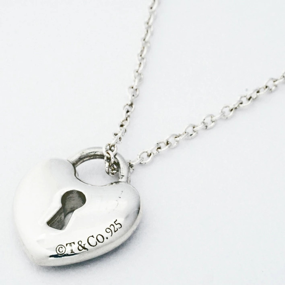 Tiffany Heart Lock Silver Pendant